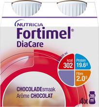 Afbeelding in Gallery-weergave laden, Fortimel DiaCare chocoaldesmaak 4x200ml