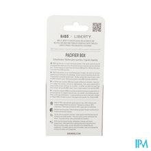 Load image into Gallery viewer, Bibs Fopspeenbox Duo Liberty Garden Strawberry