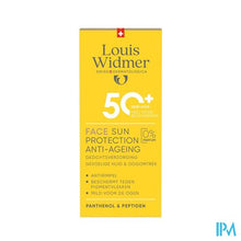 Afbeelding in Gallery-weergave laden, Widmer Face Sun Protection Anti-ageing 50+ Zonder Parfum 50ml