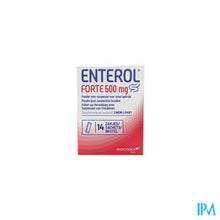 Afbeelding in Gallery-weergave laden, Enterol Forte 500mg Pdr Susp Drank Zakje 14
