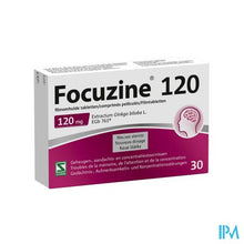 Afbeelding in Gallery-weergave laden, Focuzine® 120 MG 30 TABLETTEN