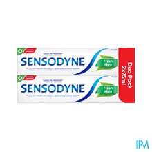 Afbeelding in Gallery-weergave laden, Sensodyne Fresh Mint Tandpasta Tube 2x75ml