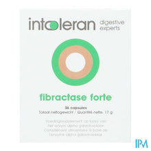 Load image into Gallery viewer, Intoleran Fibractase Forte Caps 36