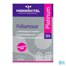 Charger l'image dans la galerie, Mannavital Foliumzuur Platinum V-caps 90