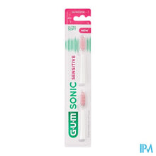 Afbeelding in Gallery-weergave laden, Gum Sonic Sensitive Batterij Tandenborstel Opzet 2