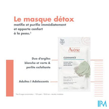Afbeelding in Gallery-weergave laden, Avene Cleanance Detox Masker 2x6ml