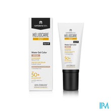 Afbeelding in Gallery-weergave laden, Heliocare 360 Water Gel Color Beige Spf50+ 50ml