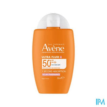 Afbeelding in Gallery-weergave laden, Avene Zon Spf50+ Ultra Fluid Eclat Radiance 50ml
