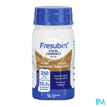 Charger l'image dans la galerie, Fresubin 2 Kcal Compact Drink Cappuccino Fl4x125ml