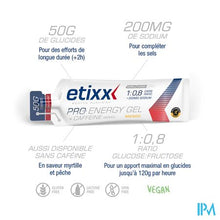 Load image into Gallery viewer, Etixx Double Carb Energ.gel Line+caff.mango12x60ml