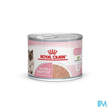 Load image into Gallery viewer, Royal Canin Cat Mother&babycat Wet 12x195g