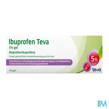 Afbeelding in Gallery-weergave laden, Ibuprofen Teva Gel Tube 100g