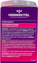 Afbeelding in Gallery-weergave laden, Mannavital Ubiquinol Caps 60