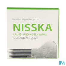 Afbeelding in Gallery-weergave laden, Nisska Luizenkam Metaal Nisska
