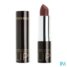 Load image into Gallery viewer, Korres Km Morello Creamy Lipstick 34 Mocha Brown