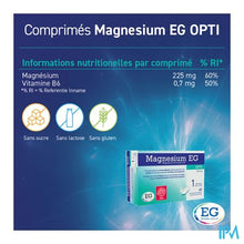 Afbeelding in Gallery-weergave laden, Magnesium EG Opti 225Mg Tabl 60
