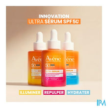 Afbeelding in Gallery-weergave laden, Avene Zon Spf50+ Ultra Serum Hydraterend 30ml