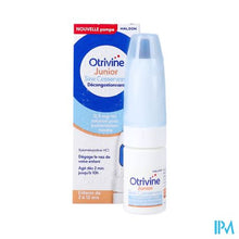 Afbeelding in Gallery-weergave laden, Otrivine Junior Decongest. 0,5mg/ml Neusspray 10ml