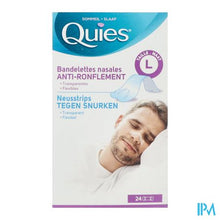 Afbeelding in Gallery-weergave laden, Quies Tegen Snurken Neusstrips l 24