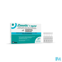 Afbeelding in Gallery-weergave laden, Zasetic 1mg/ml Opl Ud Oogdruppels 10x0,6ml