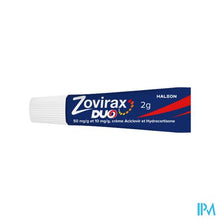 Load image into Gallery viewer, Zovirax Duo Creme 5% + 1% Tube 2g