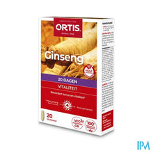 Load image into Gallery viewer, Ortis Vitalite Ginseng 20 Tabl 20