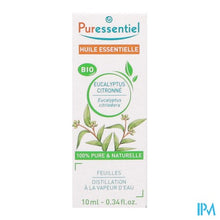 Afbeelding in Gallery-weergave laden, Puressentiel Eo Eucalyptus Citroen Bio 10ml