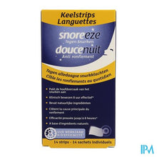 Load image into Gallery viewer, Snoreeze Oral Strips 14
