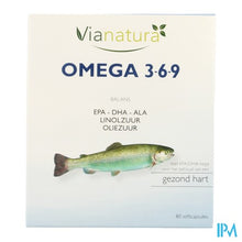 Afbeelding in Gallery-weergave laden, Via Natura Omega 3-6-9 Large Softcaps 80