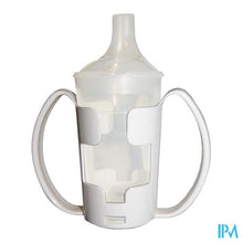 Afbeelding in Gallery-weergave laden, Beker Bekerhoud.250ml+2 Tuit Varia.open.wit Transp