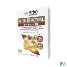 Afbeelding in Gallery-weergave laden, Arkoroyal Dynergie Bio Fl 20x10ml + 10x10ml Grat.