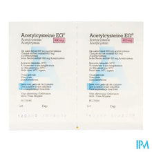 Afbeelding in Gallery-weergave laden, Acetylcysteine EG Sach 10X600Mg