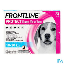 Afbeelding in Gallery-weergave laden, Frontline Protect Spot On Opl Hond 10-20kg Pipet 3