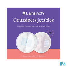 Afbeelding in Gallery-weergave laden, Lansinoh Wegwerpb.borstkompressen Blue Lock Core24