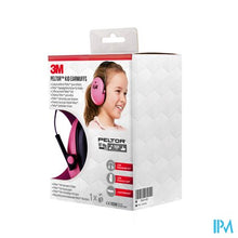 Afbeelding in Gallery-weergave laden, Peltor Hearing Protector Kid Neon Pink 1
