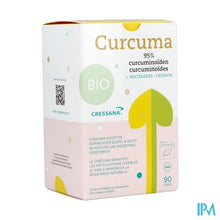 Afbeelding in Gallery-weergave laden, Cressana Bio Curcuma Caps 90