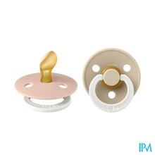 Afbeelding in Gallery-weergave laden, Bibs 1 Fopspeen Anatomic Glow Duo Vani/blush