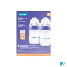 Afbeelding in Gallery-weergave laden, Lansinoh Zuigfles Natural Wave 2x160ml