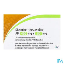 Afbeelding in Gallery-weergave laden, Diosmine+hesperidine Ab 450mg+50mg Filmomh Tabl 30