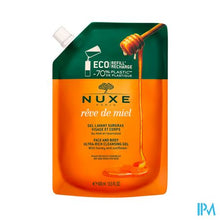 Afbeelding in Gallery-weergave laden, Nuxe Reve De Miel Gel Lavant Refill Eco 400ml