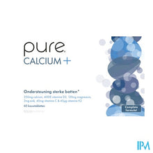 Load image into Gallery viewer, Pure Calcium+ Kauwtabl 60