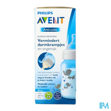 Afbeelding in Gallery-weergave laden, Philips Avent A/colic Zuigfles 260ml Blauw SCF821/15