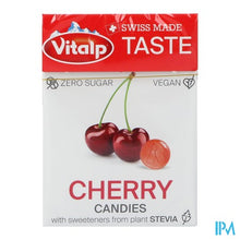 Afbeelding in Gallery-weergave laden, Vitalp Snoepje Kers Z/suiker Stevia 25g