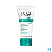 Load image into Gallery viewer, Hyseac Fluide Matifiant Spf50+ 50ml