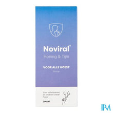 Load image into Gallery viewer, Noviral Hoest Honing Tijm Sirop 200ml
