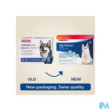 Load image into Gallery viewer, Beaphar Vermicon Line-on Middelgrote Hond 3x3ml