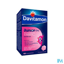 Afbeelding in Gallery-weergave laden, Davitamon Junior Framboos V1 Comp 120