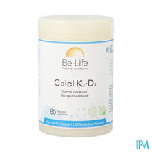 Afbeelding in Gallery-weergave laden, Calci K2 D3 Be Life Caps 60 Nf