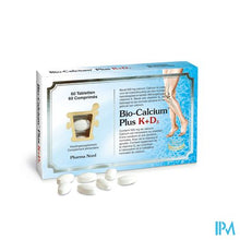 Afbeelding in Gallery-weergave laden, Bio-calcium Plus K+d3 Tabl 60