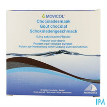 Afbeelding in Gallery-weergave laden, Movicol Chocolade Smaak Zakjes 20 X 13,7g